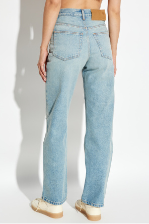 MM6 Maison Margiela Jeansy z efektem `vintage`