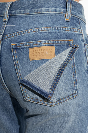 MM6 Maison Margiela Дънки със стеснени крачоли