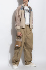 Maison Margiela beige Trousers with vintage effect