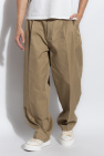Maison Margiela beige Trousers with vintage effect