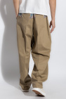 Maison Margiela beige Trousers with vintage effect