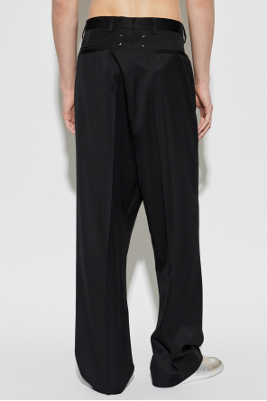 Maison Margiela Wool pleated trousers