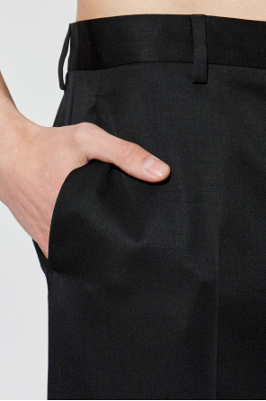 Maison Margiela Wool pleated trousers