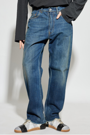Maison Margiela Jeans com efeito `vintage`