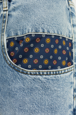 Maison Margiela Džíny s širokými nohavicemi