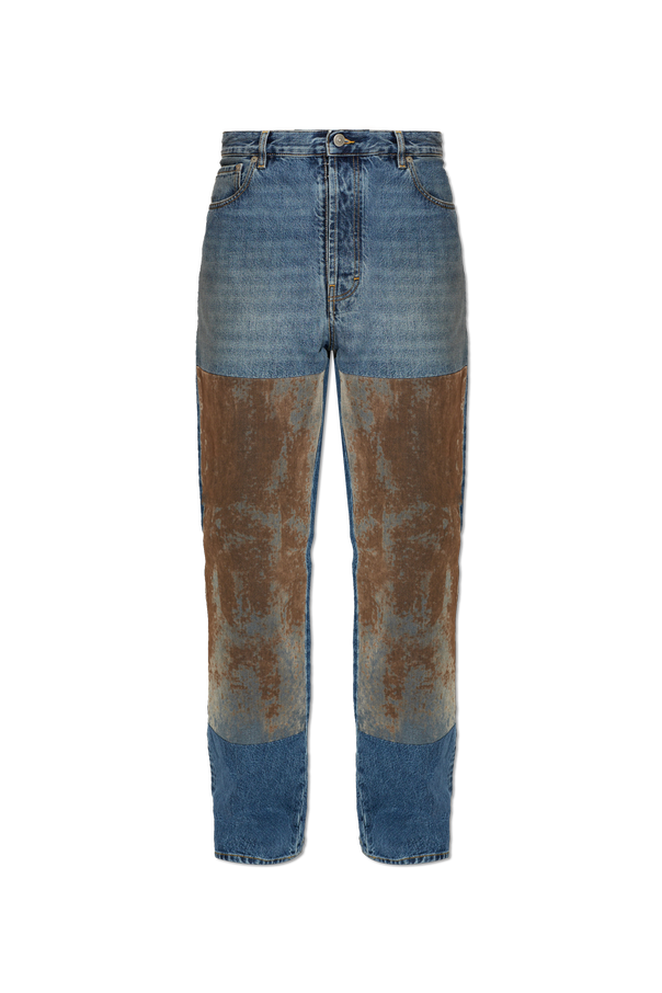 ‘vintage’-effect jeans od Maison Margiela