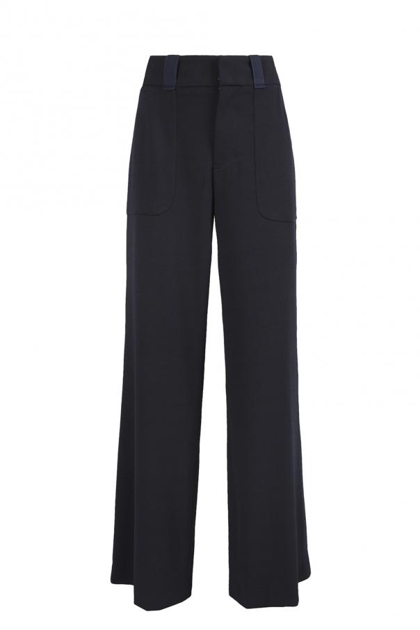 see by chloe wide leg trousers