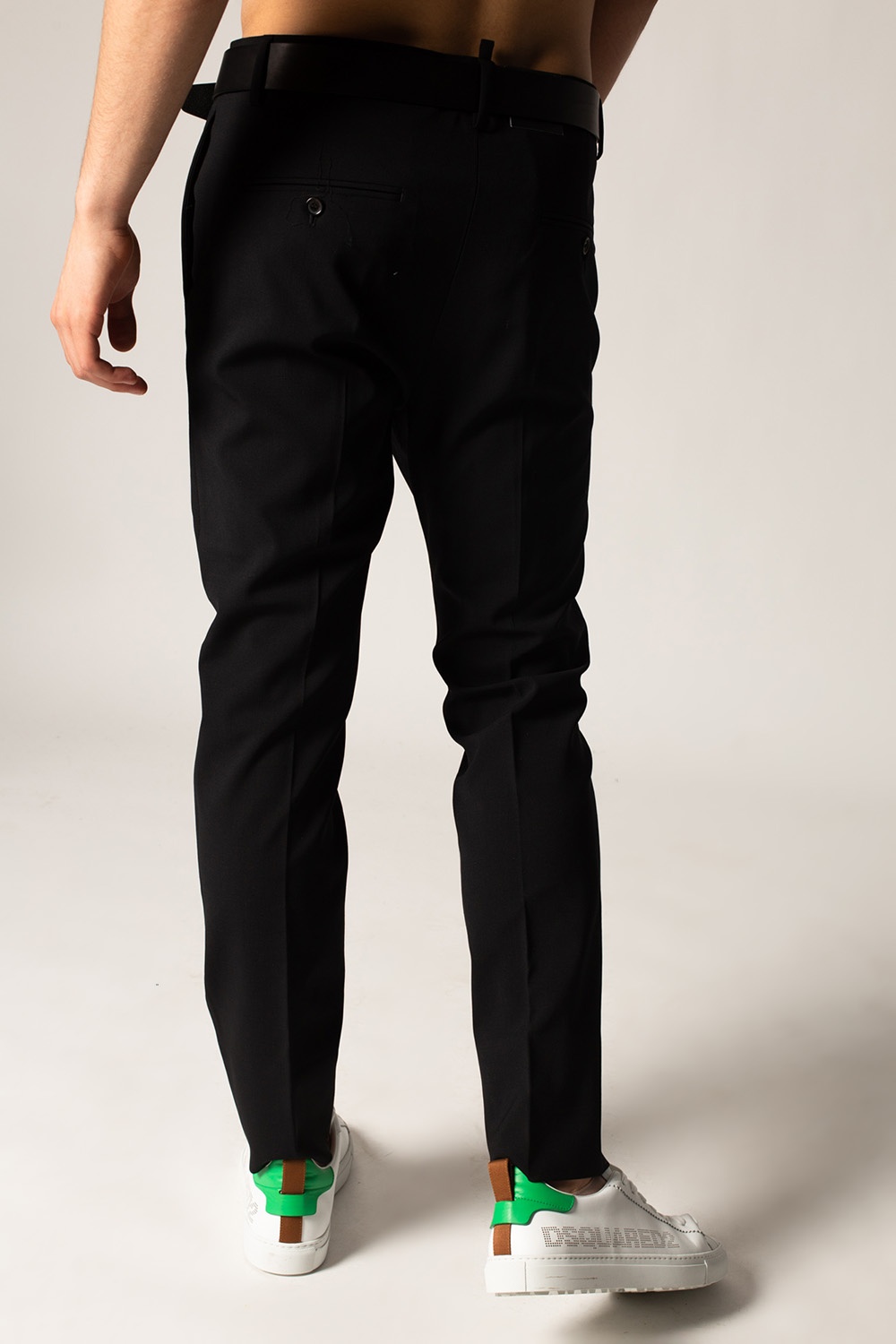 Dsquared2 ‘Cigarette Fit’ pleat-front trousers