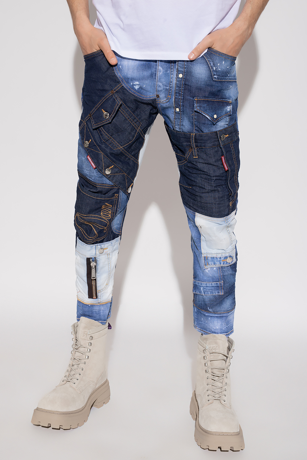 Dsquared2 ‘Franken Combat’  jeans