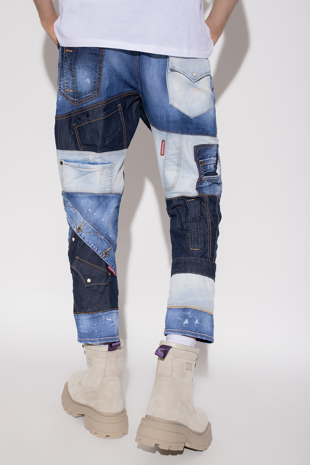 Dsquared2 ‘Franken Combat’  jeans