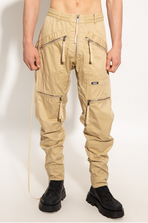 Dsquared2 button-through trousers with multiple pockets
