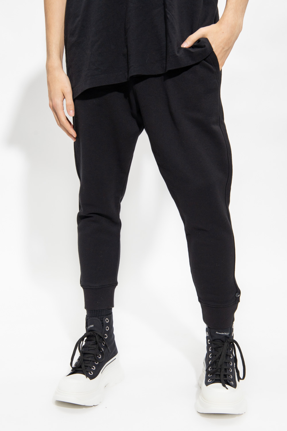 Dsquared2 Sweatpants with dropped crotch