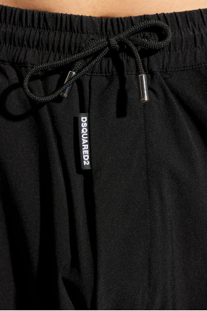 Dsquared2 Trousers with elasticated cuffs