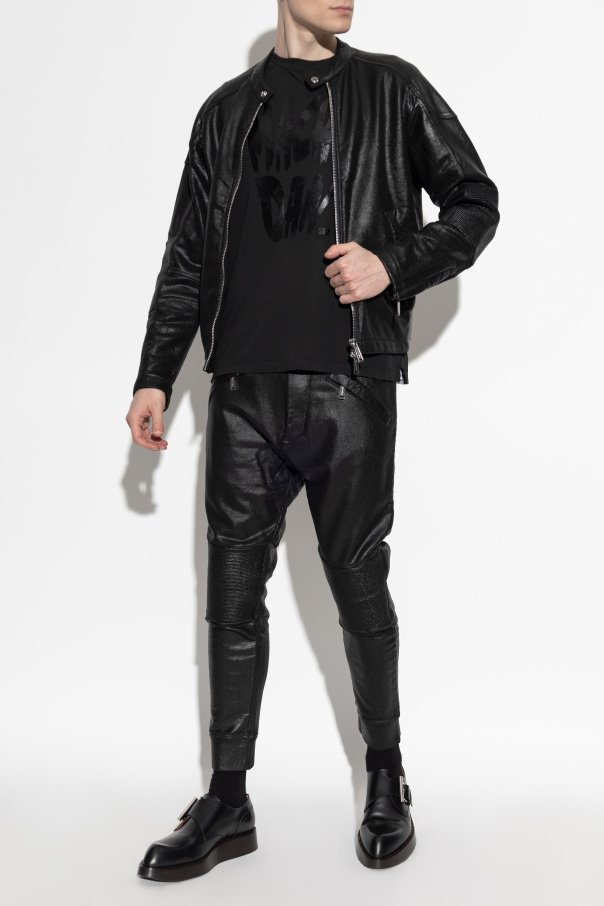 Dsquared2 Waxed trousers