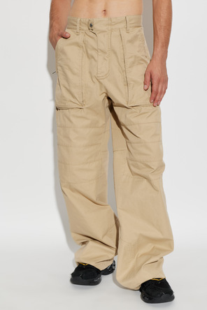 Dsquared2 Spodnie z szerokimi nogawkami