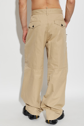 Dsquared2 Spodnie z szerokimi nogawkami