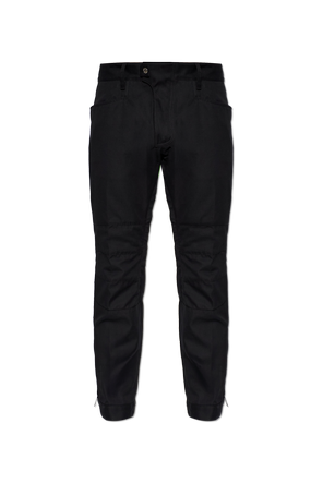 Trousers with stitching