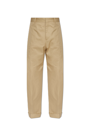 Pleated trousers