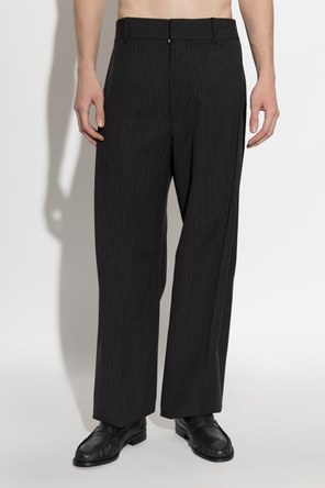 Dsquared2 Pantalones de lana de corte recto