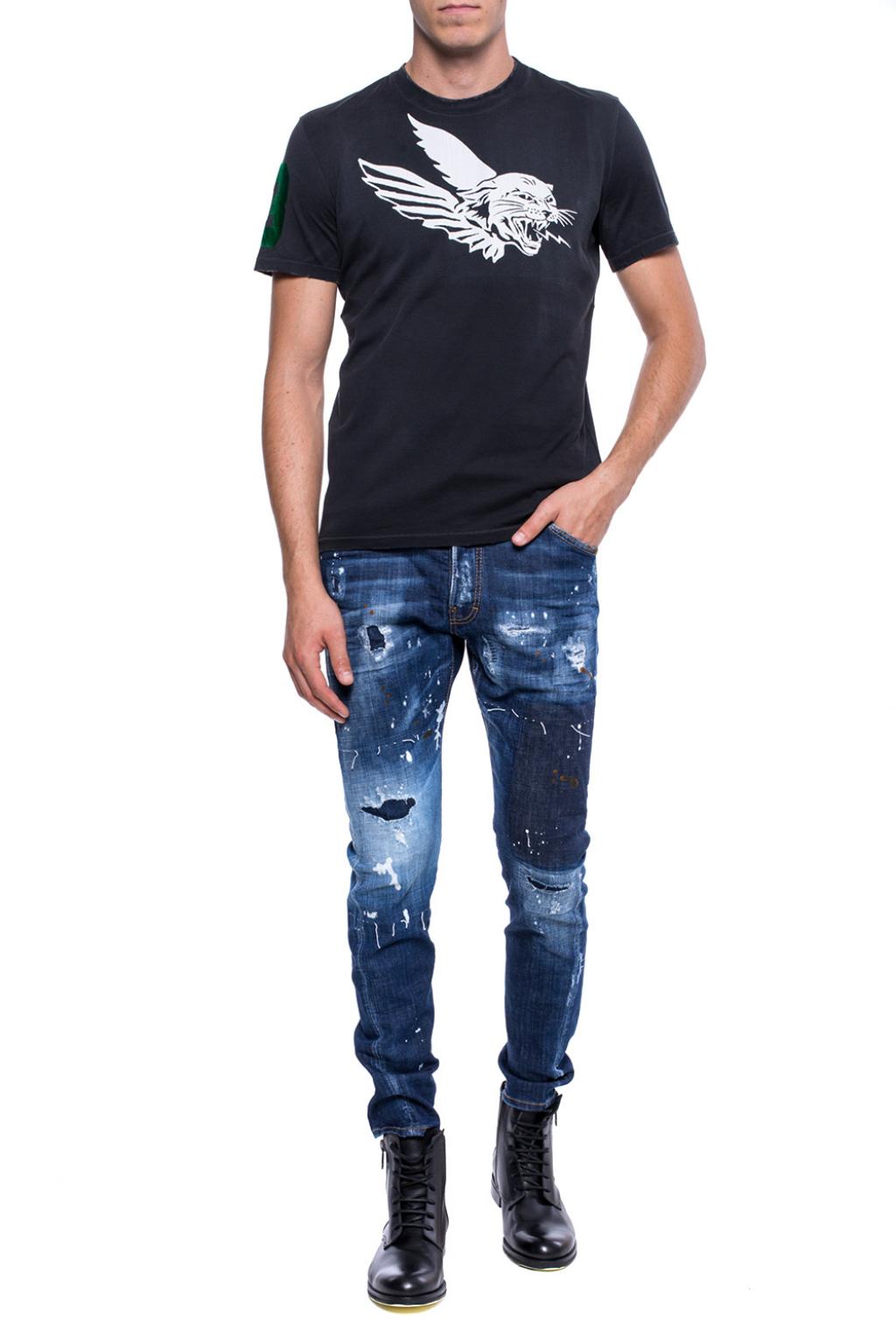 dsquared classic kenny twist jeans