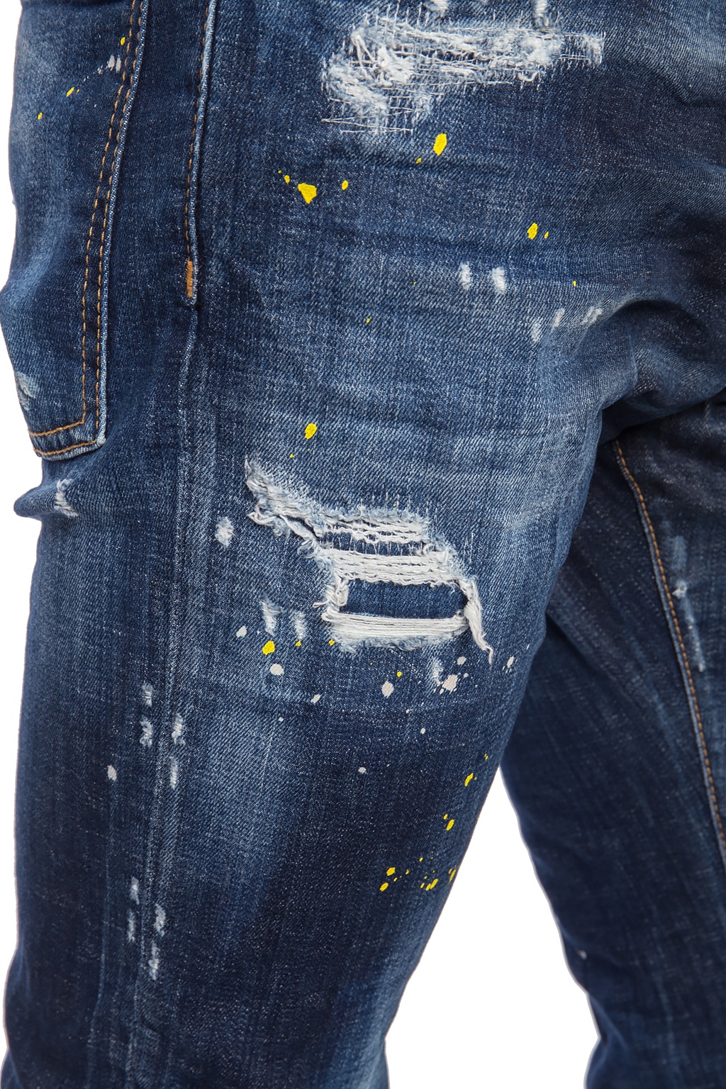 dsquared jeans paint splatter