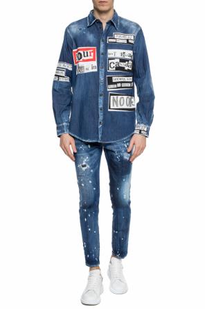 Jeansy 'skater jean' od Dsquared2