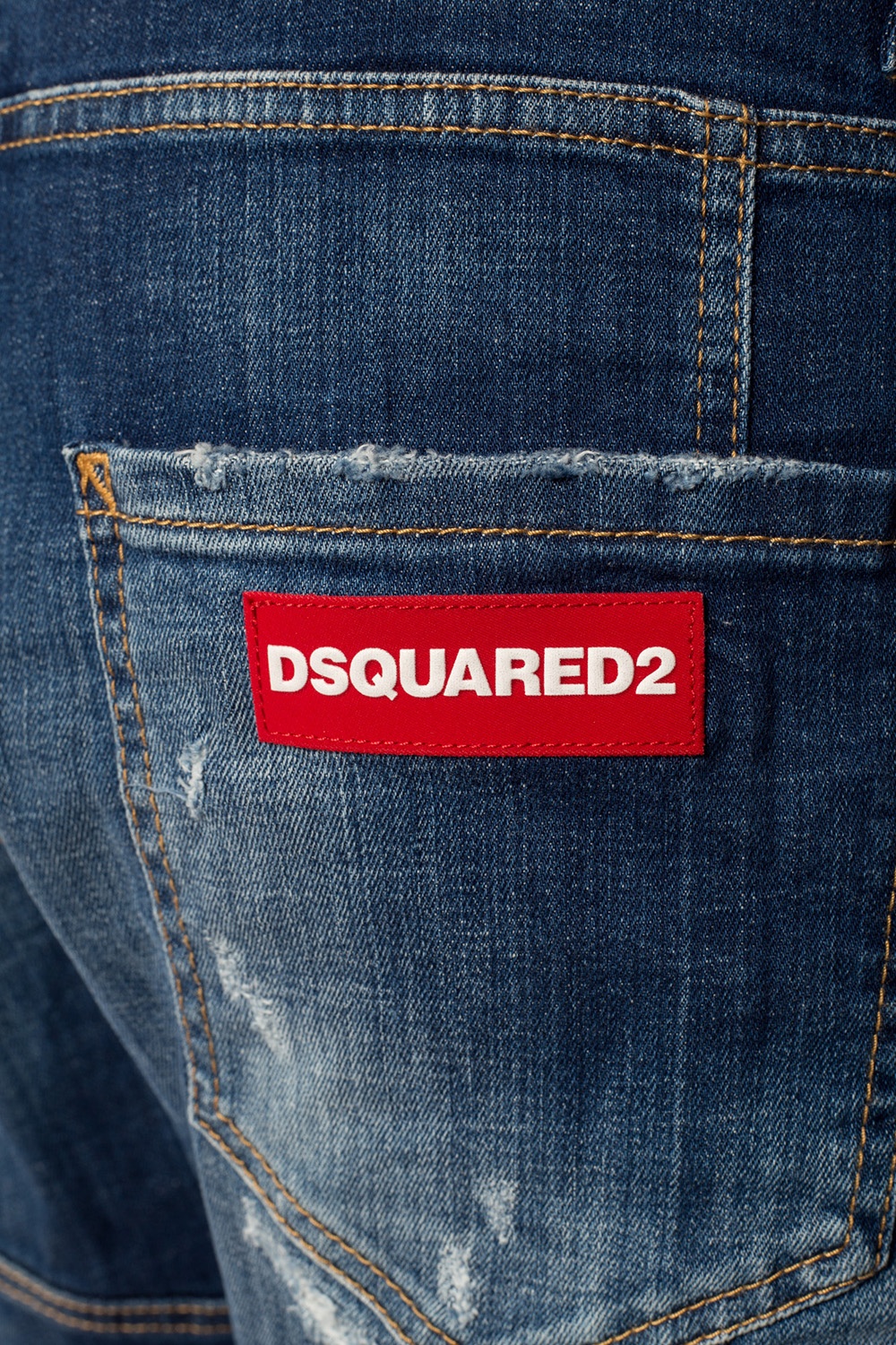 Tidy Biker Jean' distressed jeans 