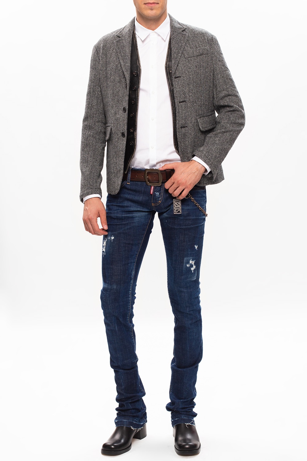 dsquared2 straight jeans