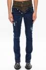 Dsquared2 'Twin Pack Straight Leg Sharpei Jean' raw edge jeans