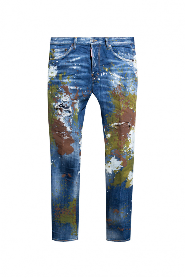 Paint Stained Jeans -  Canada