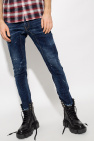 Dsquared2 NAVY BLUE ‘Tidy Biker’ jeans