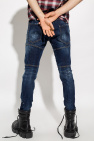Dsquared2 NAVY BLUE ‘Tidy Biker’ jeans