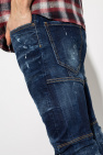 Dsquared2 NAVY BLUE ‘Tidy Biker’ jeans