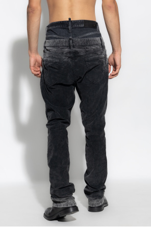 Dsquared2 Distressed corduroy trousers