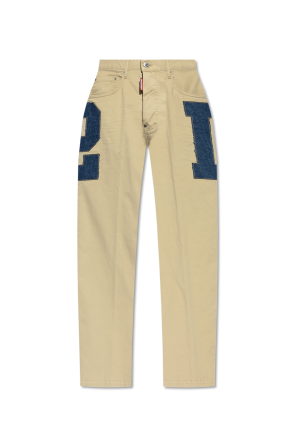 Pants with patches od Dsquared2