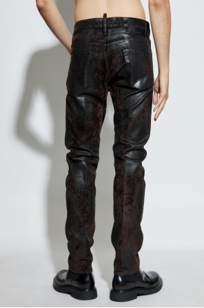 Dsquared2 Vaqueros encerados con terciopelo ‘Cool Guy’