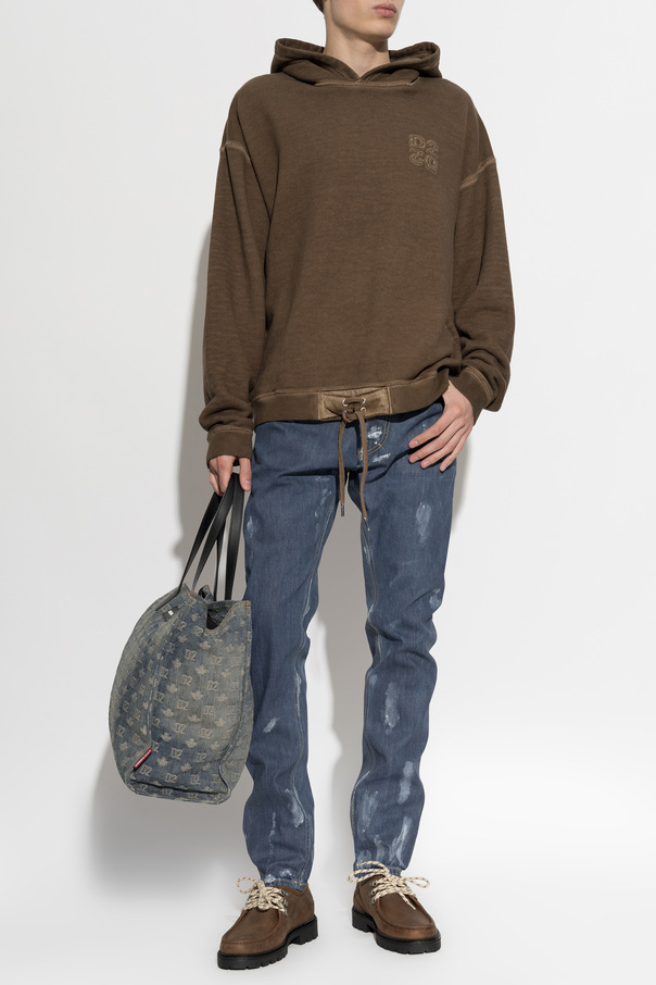 Dsquared2 Jeans ‘Teddy’ con efecto ‘vintage’