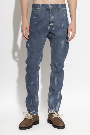 Dsquared2 Jeans ‘Teddy’ con efecto ‘vintage’