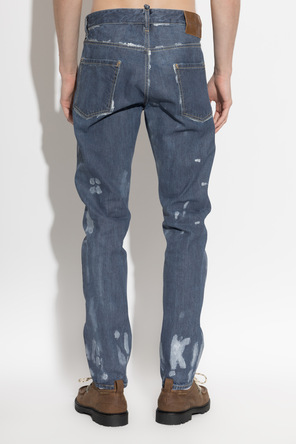 Dsquared2 Jeans ‘Teddy’ con efecto ‘vintage’