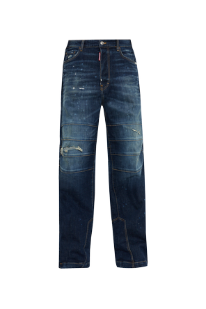 Straight-leg jeans