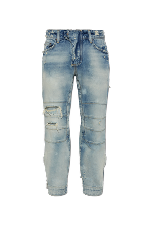 Straight-leg jeans