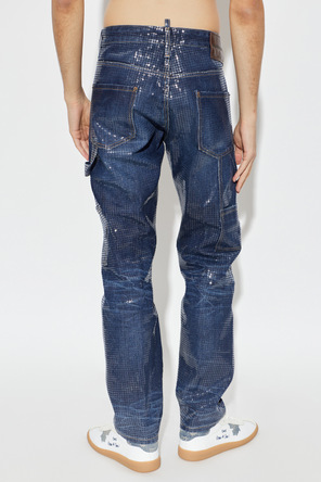 Dsquared2 Jeans „Teddy“ mit eingenähten Pailletten