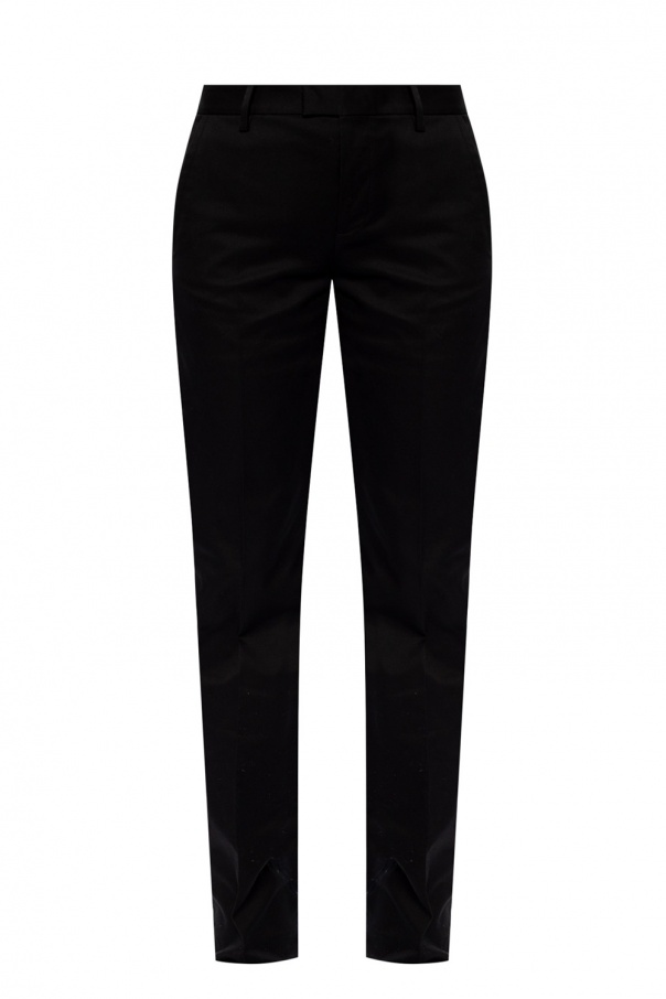 Dsquared2 Branded pleat-front trousers