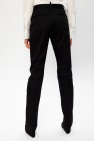 Dsquared2 Branded pleat-front trousers