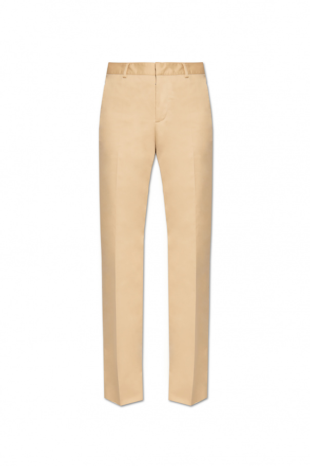 Dsquared2 Pleat-front gris trousers