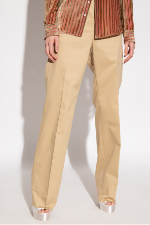 Dsquared2 Pleat-front gris trousers