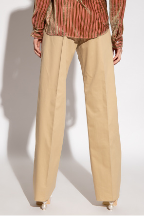 Dsquared2 Pleat-front gris trousers