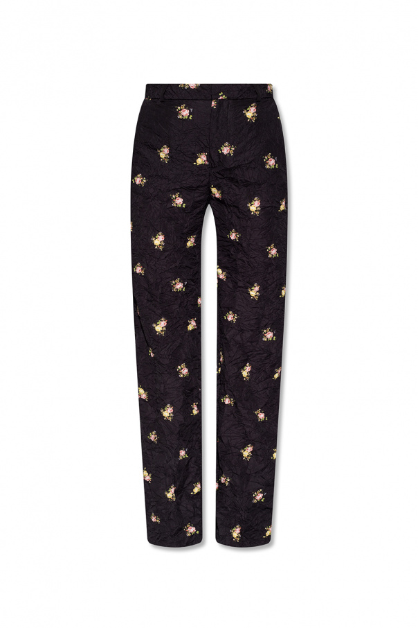 Dsquared2 Collective trousers with floral motif