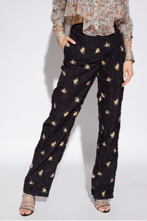 Dsquared2 Trousers with floral motif