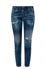 Dsquared2 NAVY BLUE ‘Skinny Dan Jean’ jeans